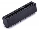 1,0-mm-Raster PCI-Express-Kartensteckverbinder SMT-Typ 36P 64P 98P 164P